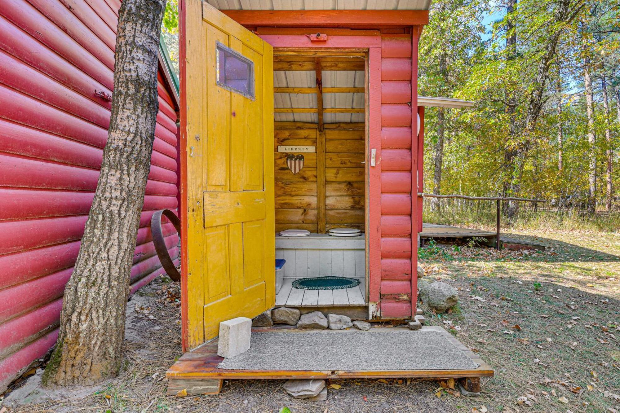 Historic Keystone Cabin Near Mount Rushmore! Bagian luar foto