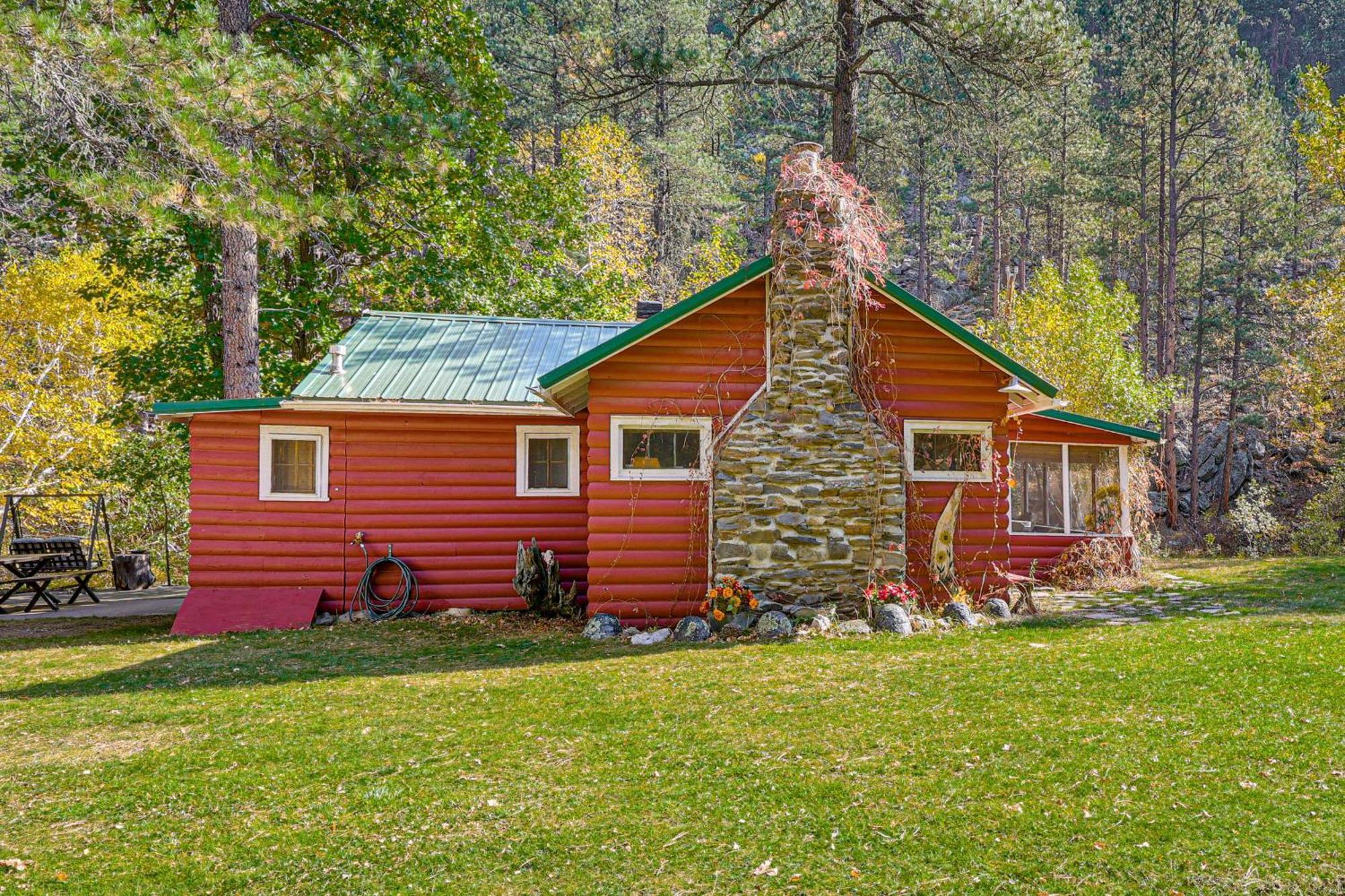Historic Keystone Cabin Near Mount Rushmore! Bagian luar foto