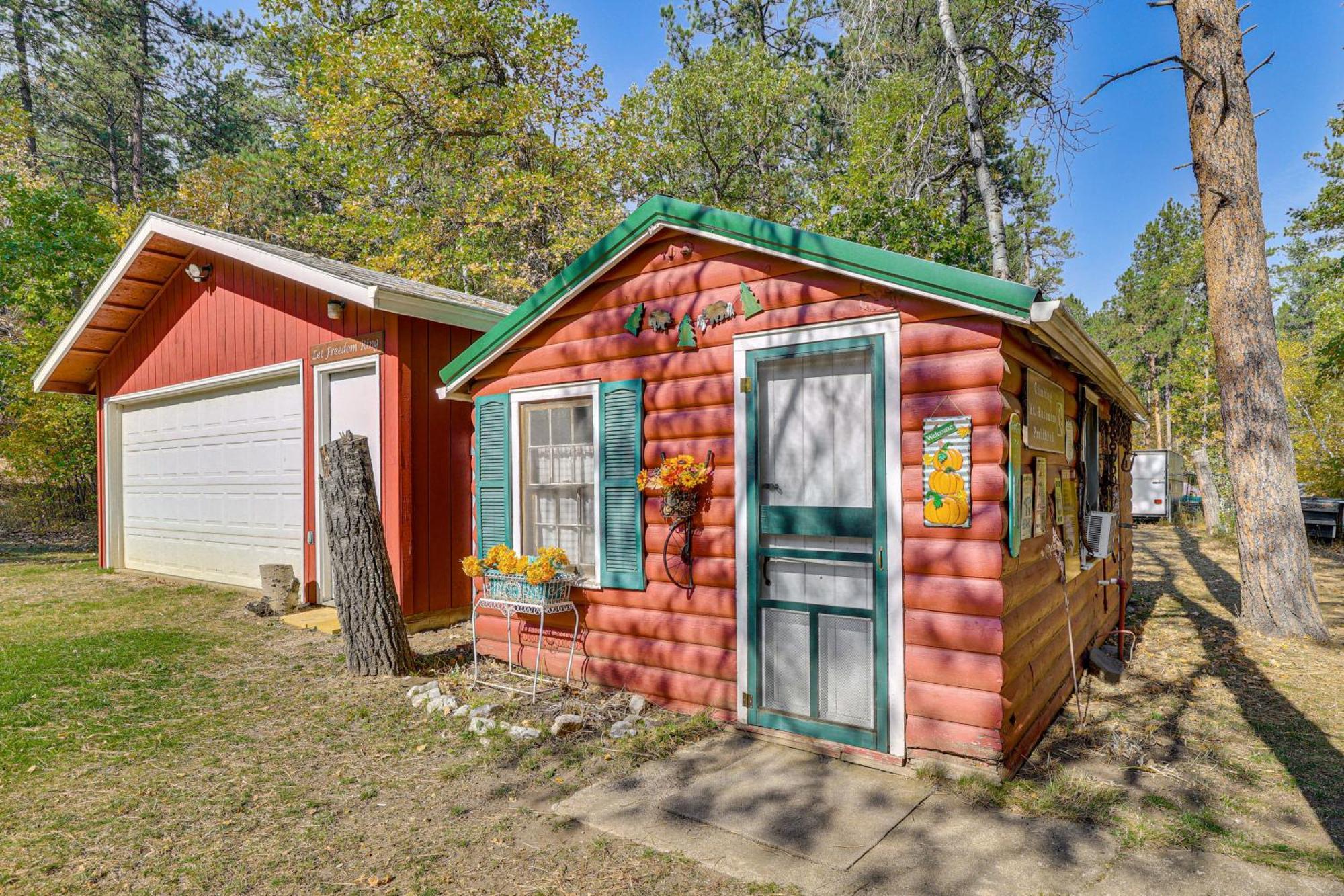 Historic Keystone Cabin Near Mount Rushmore! Bagian luar foto