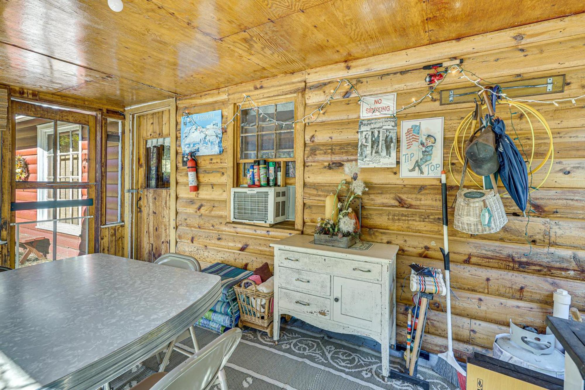 Historic Keystone Cabin Near Mount Rushmore! Bagian luar foto